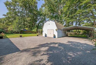 Workshop and carport