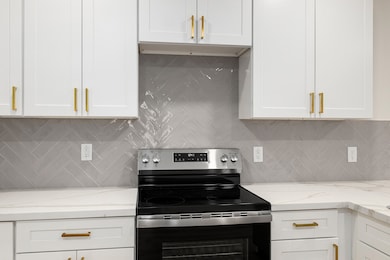 Here’s a closer look at the sleek electric range a