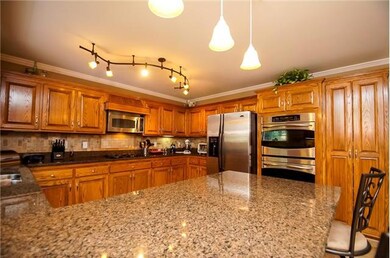 Chef's Dream kitchen.  Beautiful Granite Counters