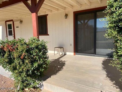 Sliding doors to back patio
