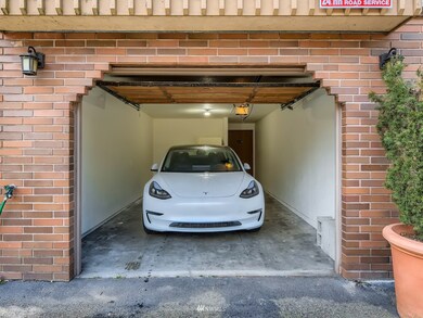 Your own private garage! Potential to charge your electric car here!