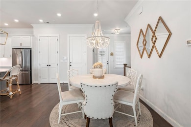 Dining area view