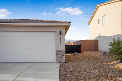 Garage with driveway