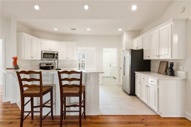 Kitchen with all new appliances, quartz counters,