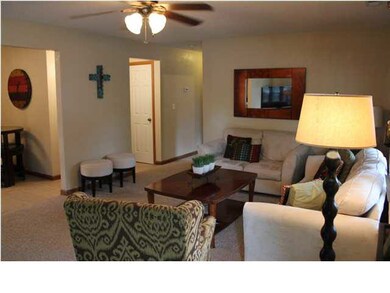 Living room with lots of light