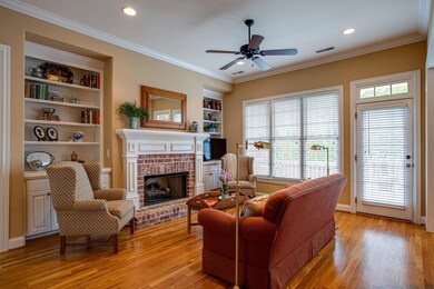 Fireplace and built-ins!