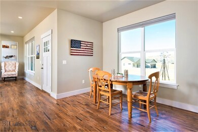 Separate dining area