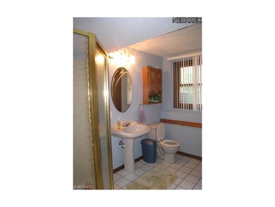 Full bath on lower level.