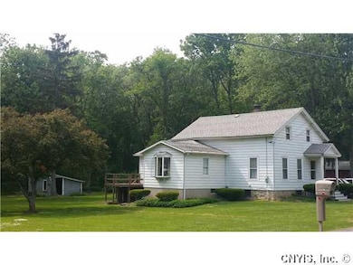Exterior Front Over 3 acres of yard, gardens and w
