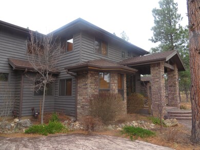 Front of Moutain Home