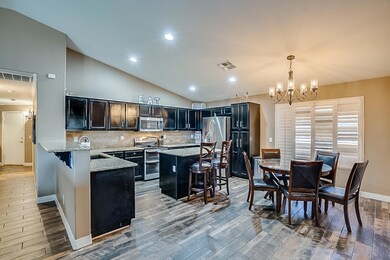 Big open kitchen