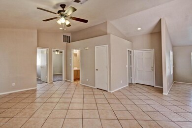 Diagonally Laid Tile Throughout