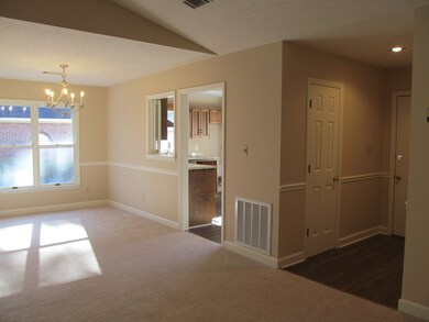Entry Foyer into Family Room