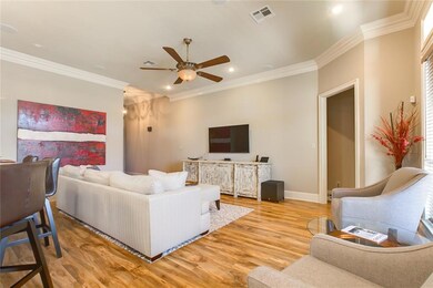 Looking at den area from Dinette area.  Master Bed