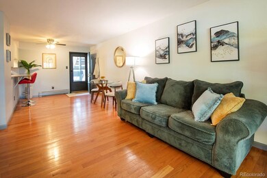 Large open living room and dining room