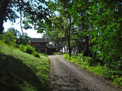 Driveway to house