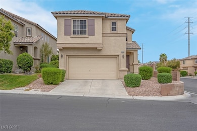 View of front of home featuring stucco siding, con