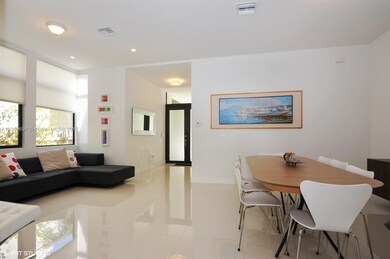Foyer, Living Room and Dining Room
