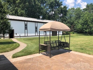 stamped patio