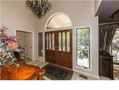 Foyer is light and spacious
