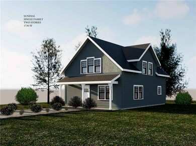 Rendering by Claudia Brenner: Single family 2 stor