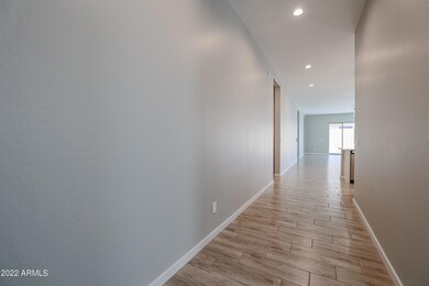 Entryway inside house