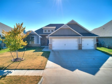 Craftsman inspired home featuring central AC unit,