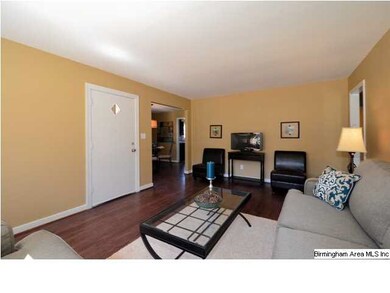 Hardwood floors throughout home.