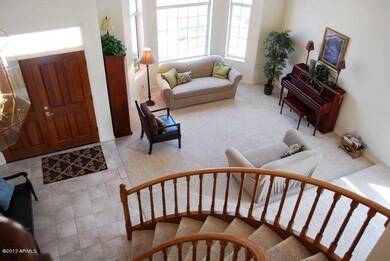 Living room from above