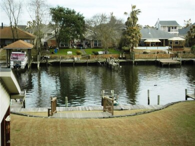 Exterior rear dock area