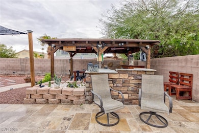 View of patio / terrace featuring a fenced backyar