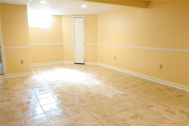 Huge family room on the lower level.