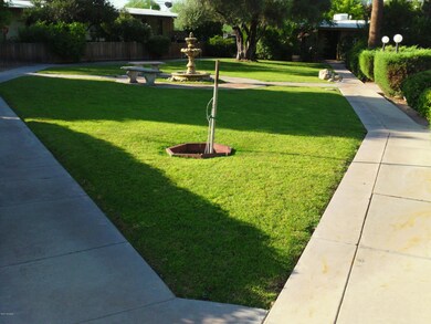Manicured Courtyard