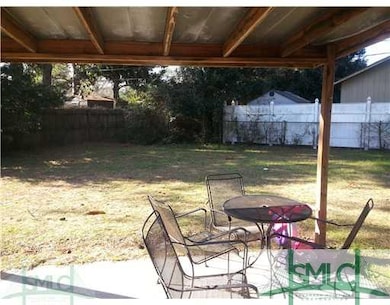 Yard/Garden. Fenced Yard with Awesome Covered Pati