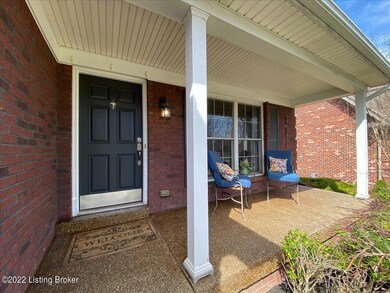 Lovely Covered Front Porch
