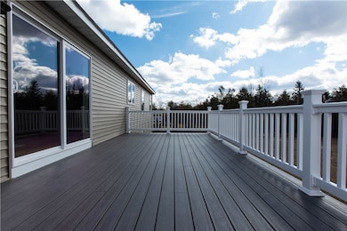 Maintenance Free Deck overlooking private backyard
