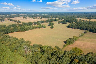 Aerial view with a rural view
