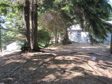 Upper portion of lot