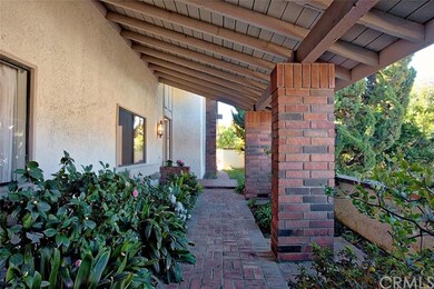 Walkway to entry doors