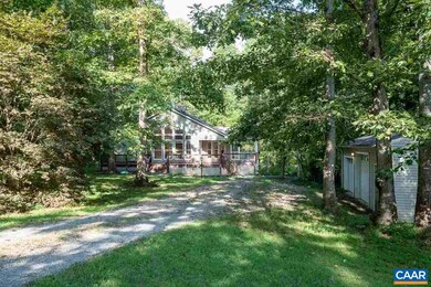 Nestled among the trees