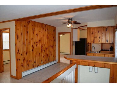 Kitchen. Knotty Pine Country Style