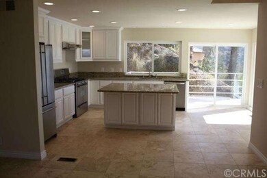 Remodeled Kitchen with serene hillside views.