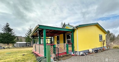 Shady porch to sit on.