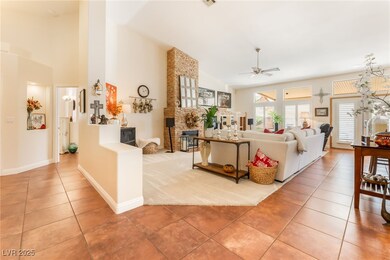 Spacious and open Living area featuring tile floor