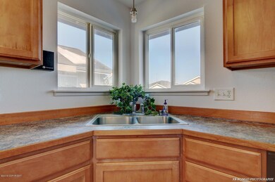 Kitchen with natural light
