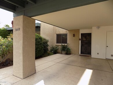 Carport/front door