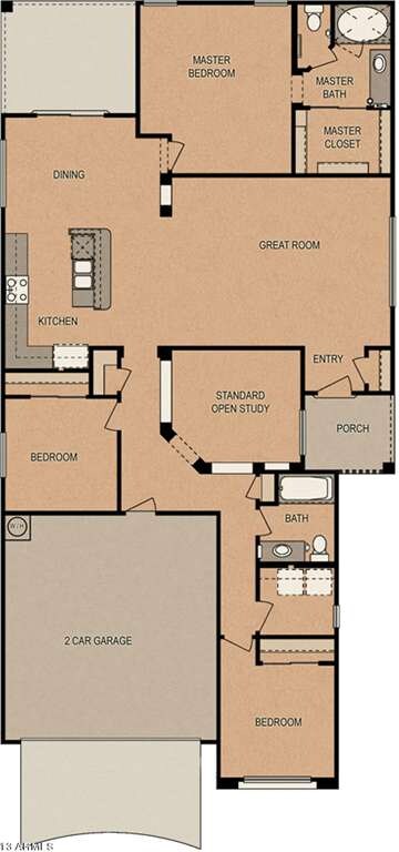 Rorotonga Floorplan