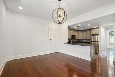 Spacious living and kitchen open concept