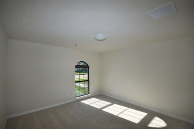 The Study behind the French Doors off the Formal Dining room is a generous size at just under 13ft by just under 14 ft.