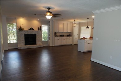 Beautiful Fireplace in Family room